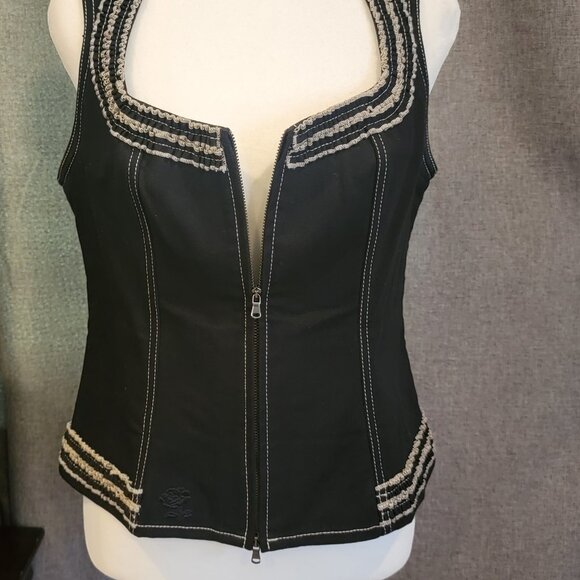Denim Vest - Anne Fontaine - Picture 3 of 12